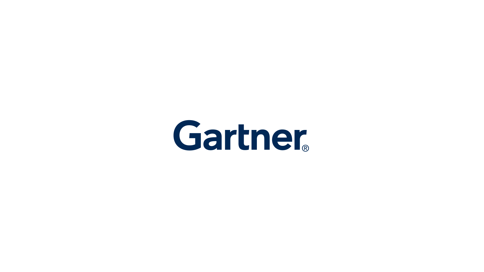 Gartner logo on white